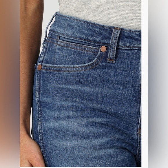 Wrangler Retro The‎ Green Trumpet Flare Jeans size 28x34 new 112336739 - Picture 3 of 5